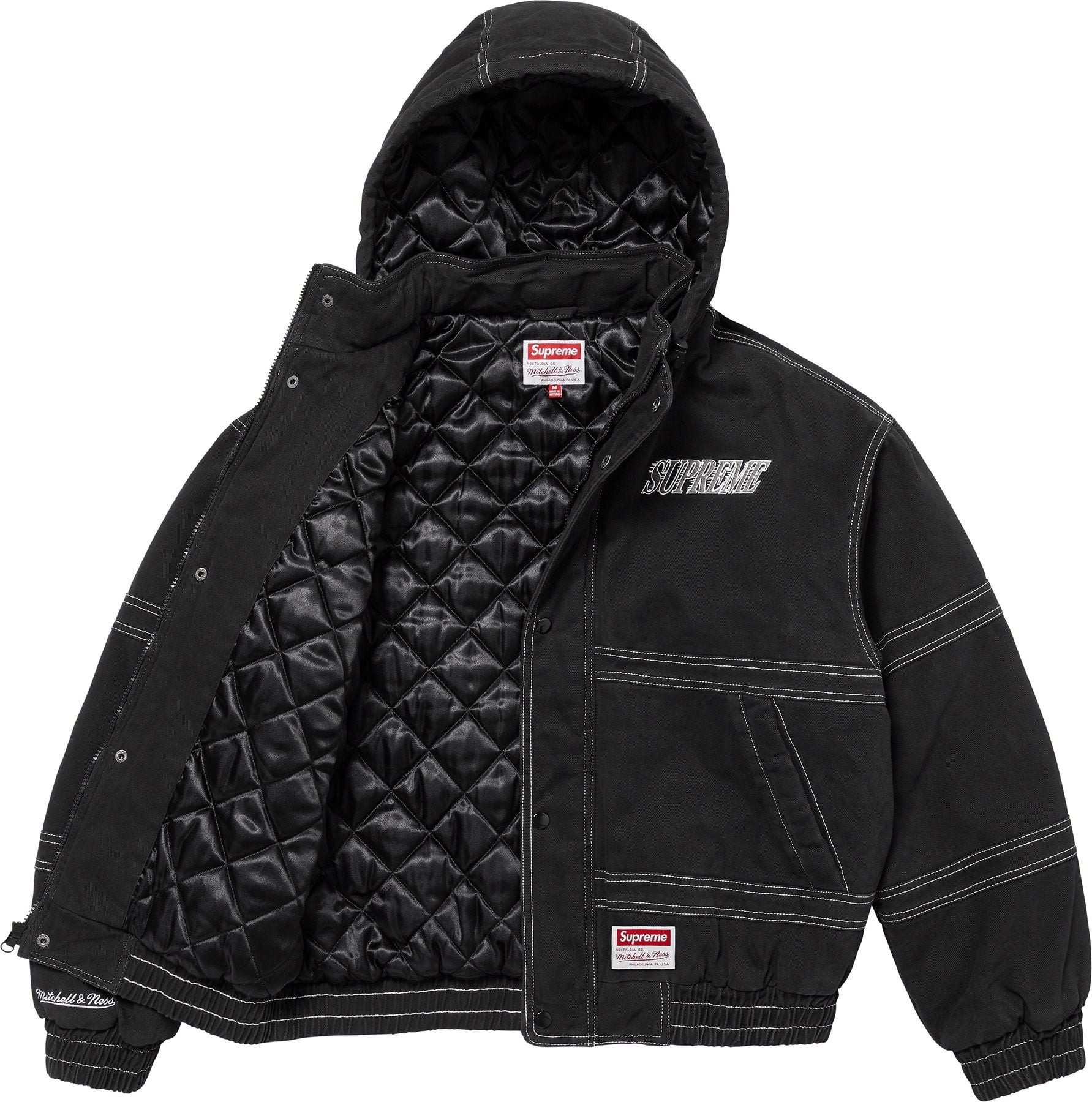 Supreme®/Mitchell & Ness® Twill Stadium Jacket view 21